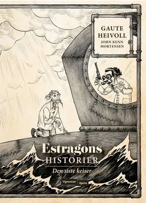 Omslag: "Den siste keiser" av Gaute Heivoll
